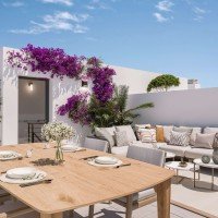 Moderne Stadthäuser, nur 5 km vom Meer und 6 km vom Flughafen Málaga entfernt