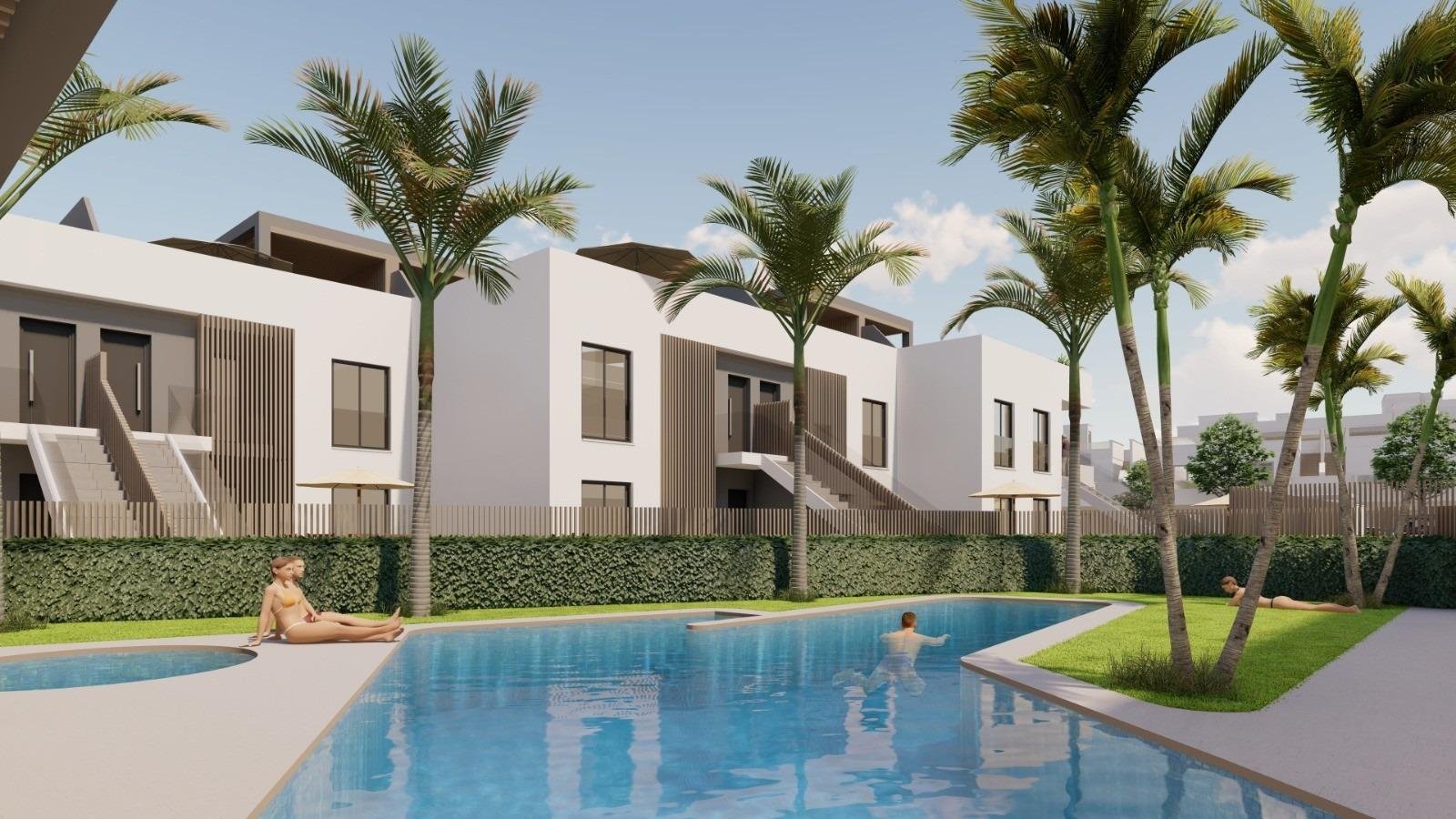 Moderne Apartments, 3 km vom Meer entfernt und mit Swimmingpool, Pilar de la Horadada