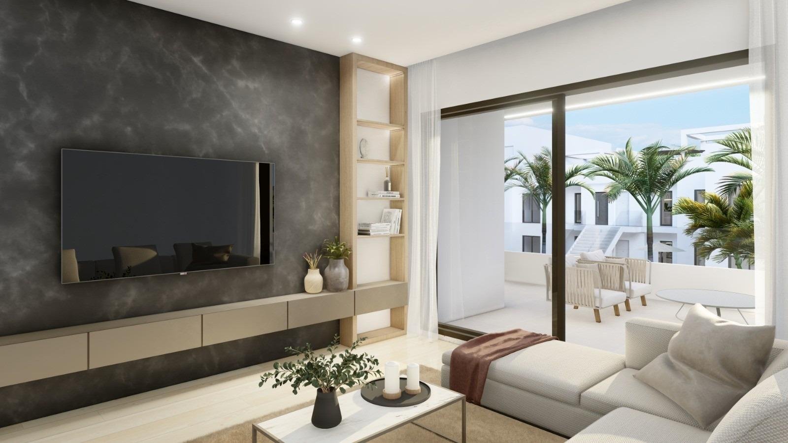 Moderne Apartments, 3 km vom Meer entfernt und mit Swimmingpool, Pilar de la Horadada