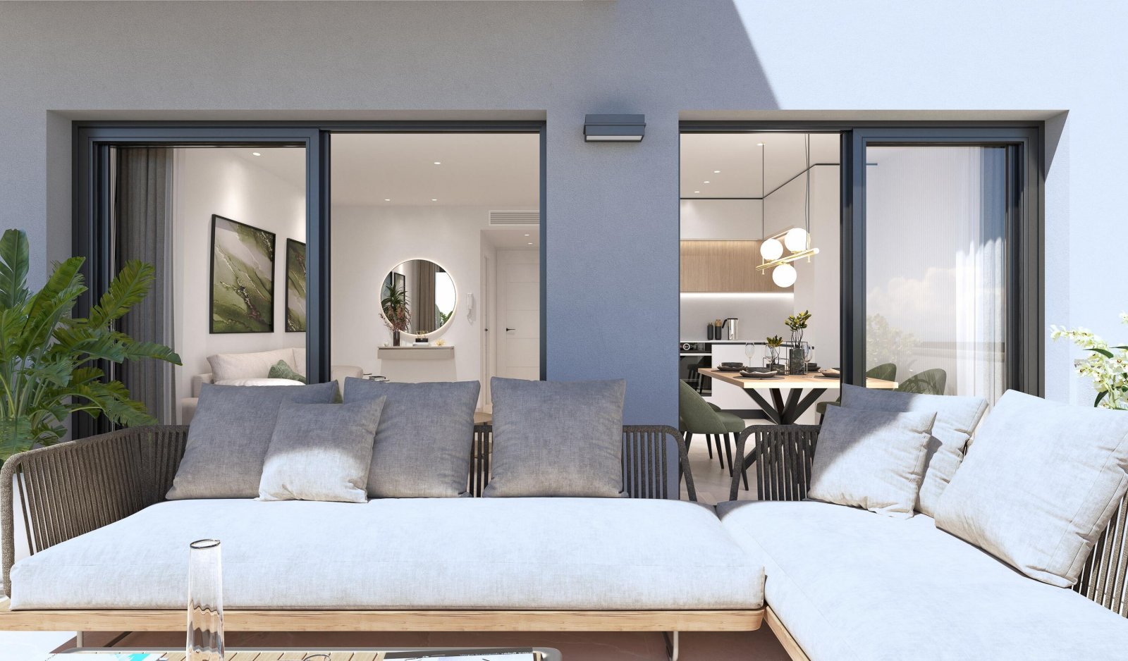 Moderner Bungalow, 4 km vom Meer entfernt und mit Gemeinschaftspool, Torrevieja