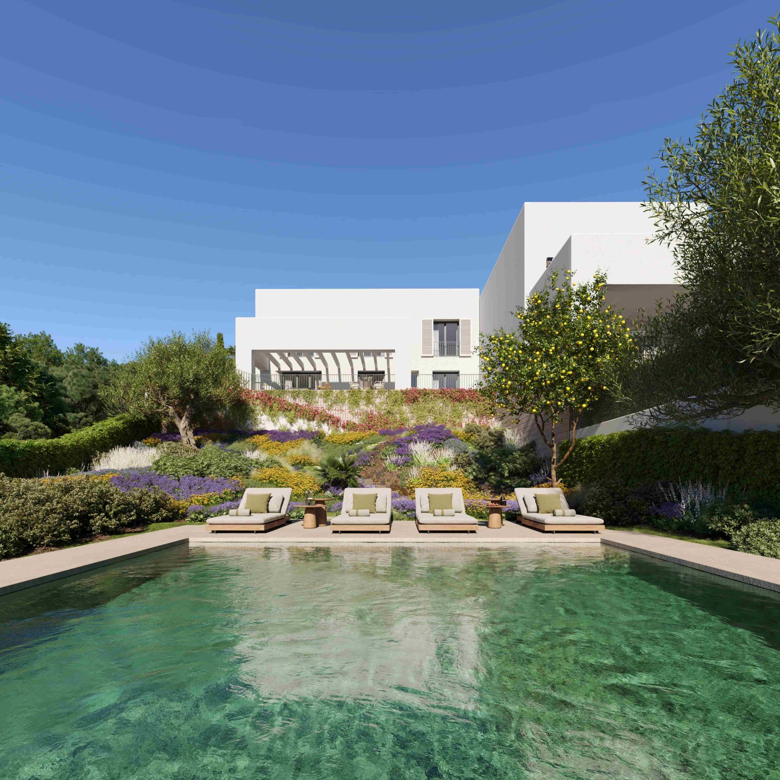 Luxusvillen mit Meerblick und privatem Pool, Sotogrande