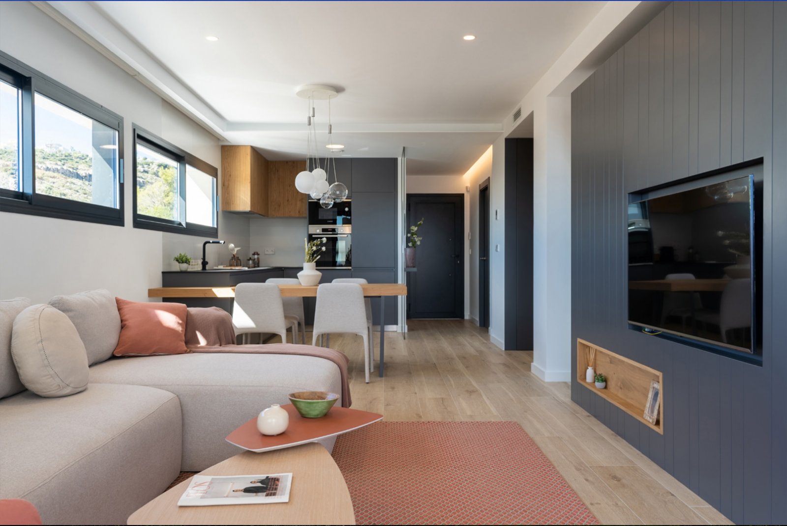 Moderne Apartments mit Terrasse, 2 km vom Meer entfernt, Cumbre del Sol