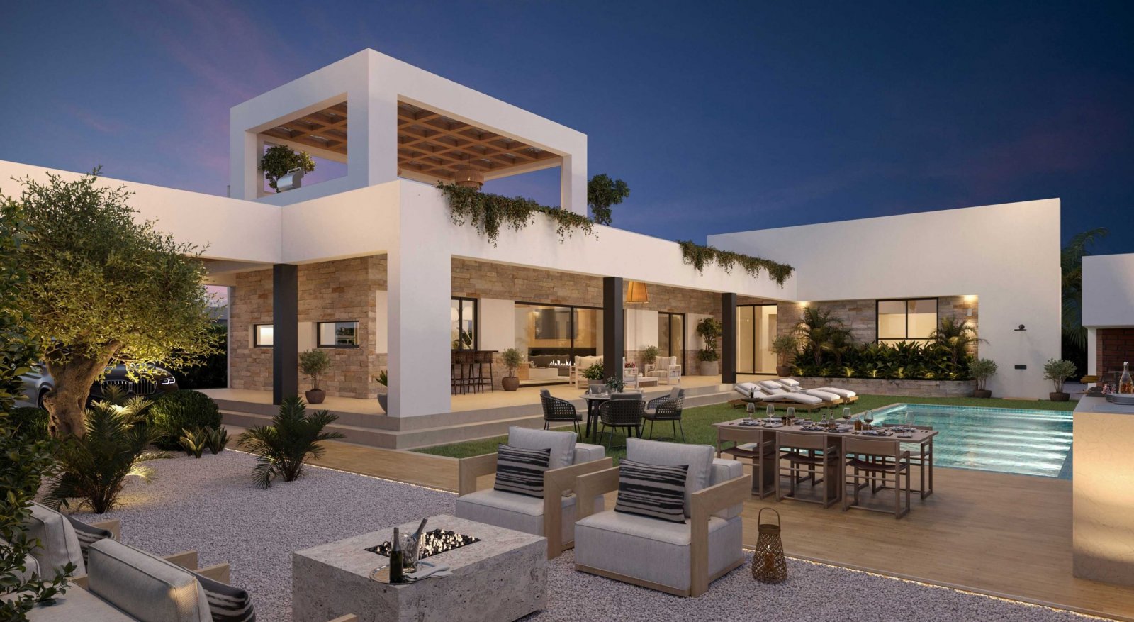 Moderne Villa mit privatem Pool und Garten, Ciudad Quesada