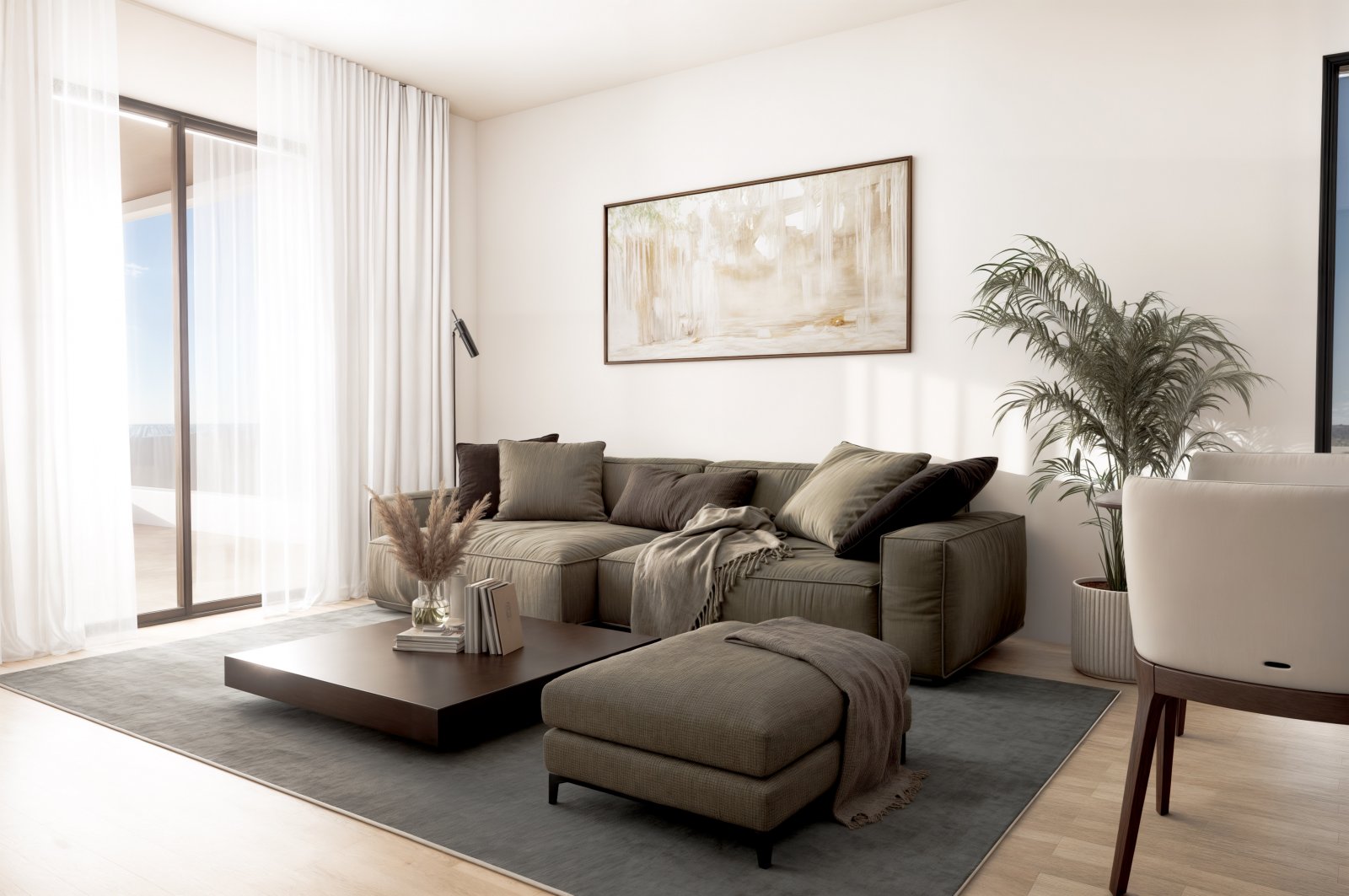 Exklusive Apartments und Penthäuser, Meerblick, Golf Bahía