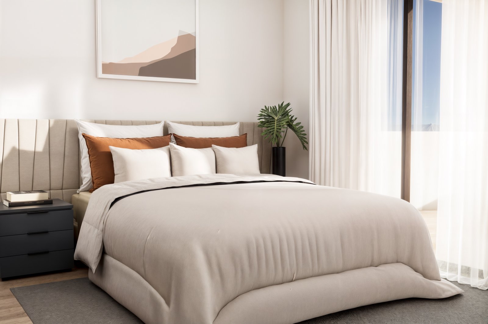 Exklusive Apartments und Penthäuser, Meerblick, Golf Bahía