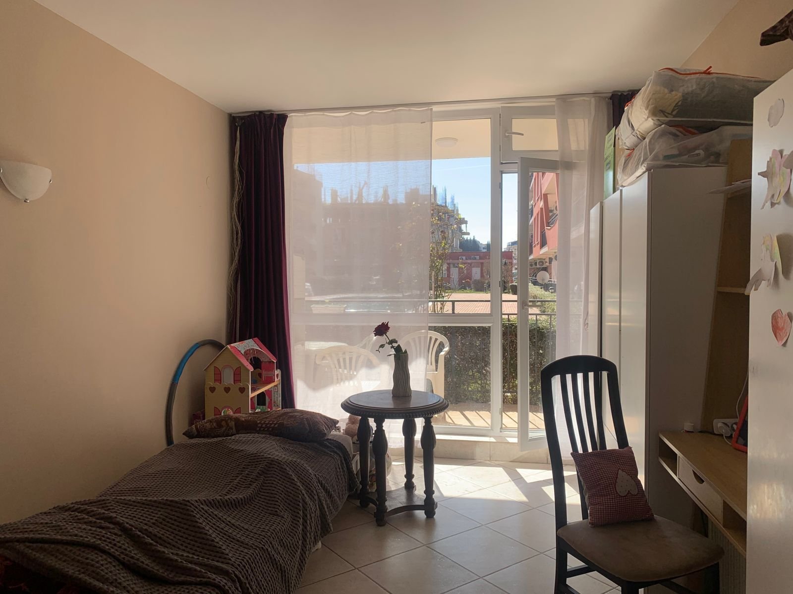 Appartamento di 2 camere con vista piscina a Sunset Beach 4, Sunny Beach