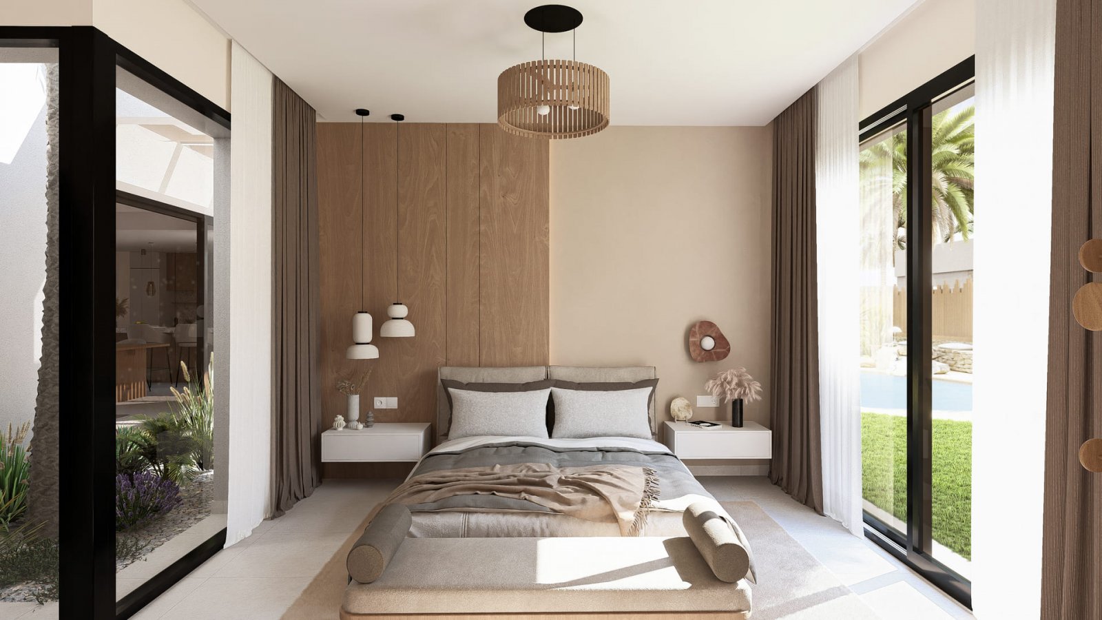 Exklusive Einfamilienhäuser, privater Pool und Garten, Murcia