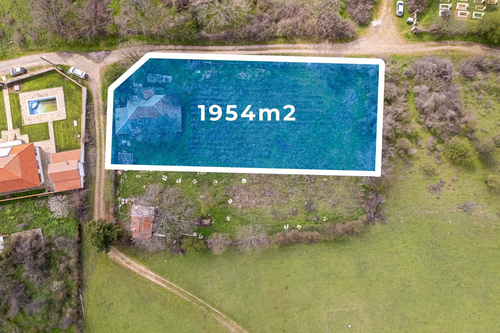 Terreno con vecchia casa a Goritsa, Bulgaria