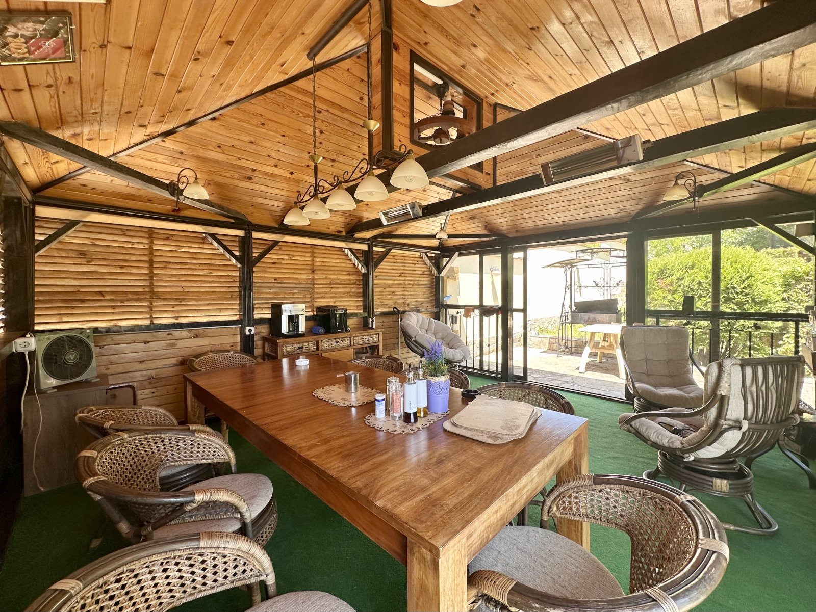 Casa unifamiliare con garage, piscina e vista sul mare a Kosharitsa, Bulgaria
