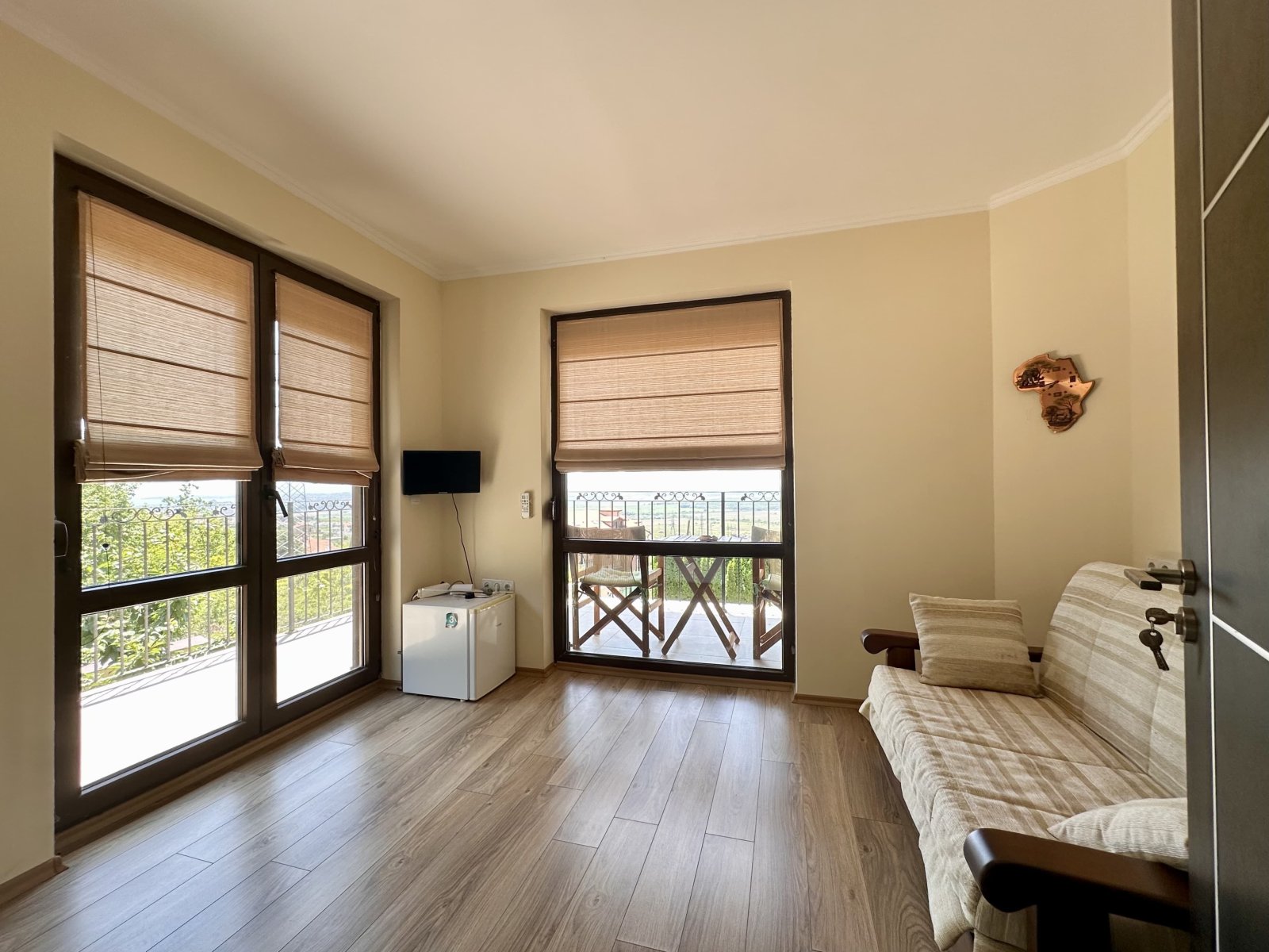 Casa unifamiliare con garage, piscina e vista sul mare a Kosharitsa, Bulgaria