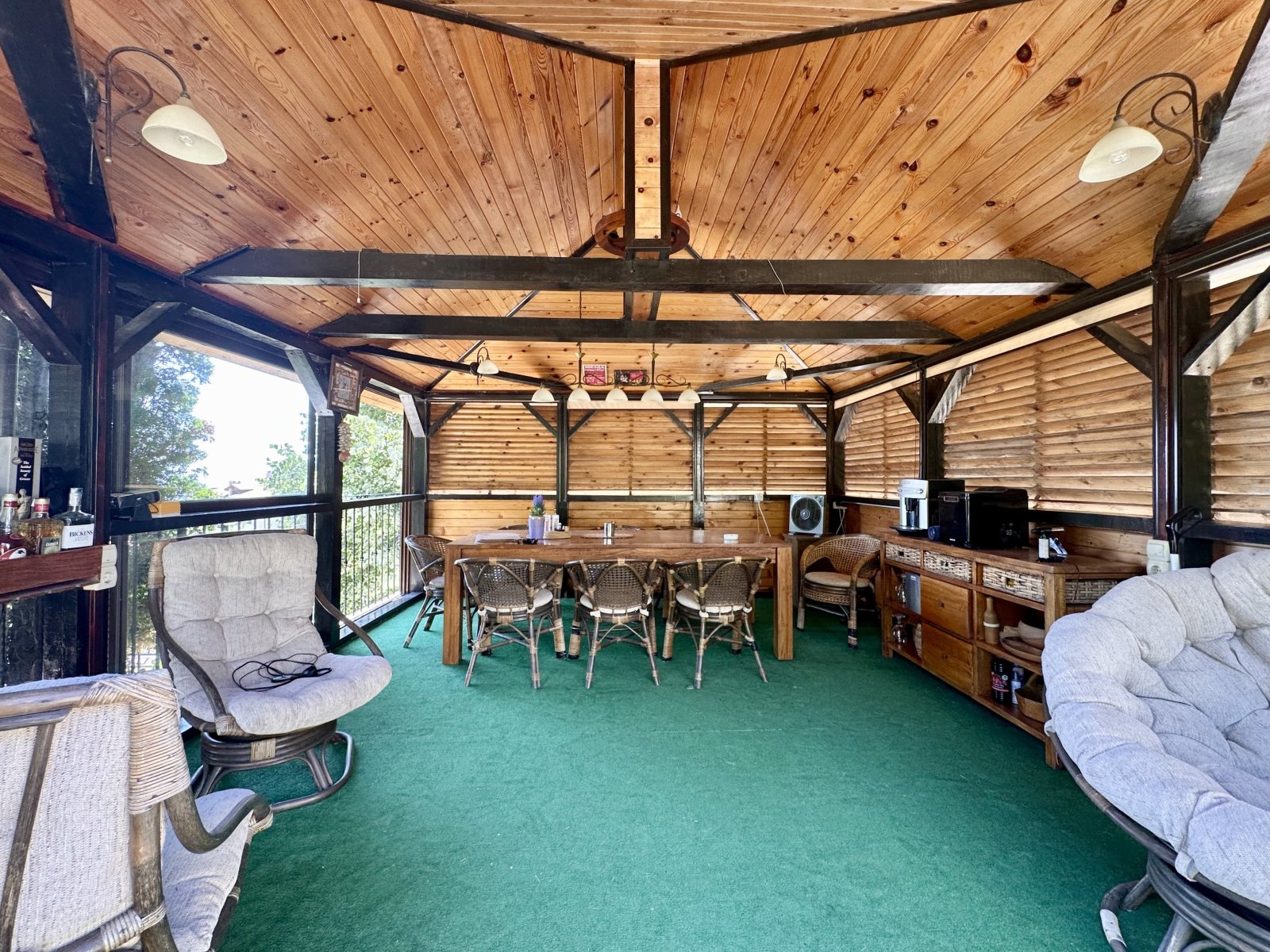 Casa unifamiliare con garage, piscina e vista sul mare a Kosharitsa, Bulgaria