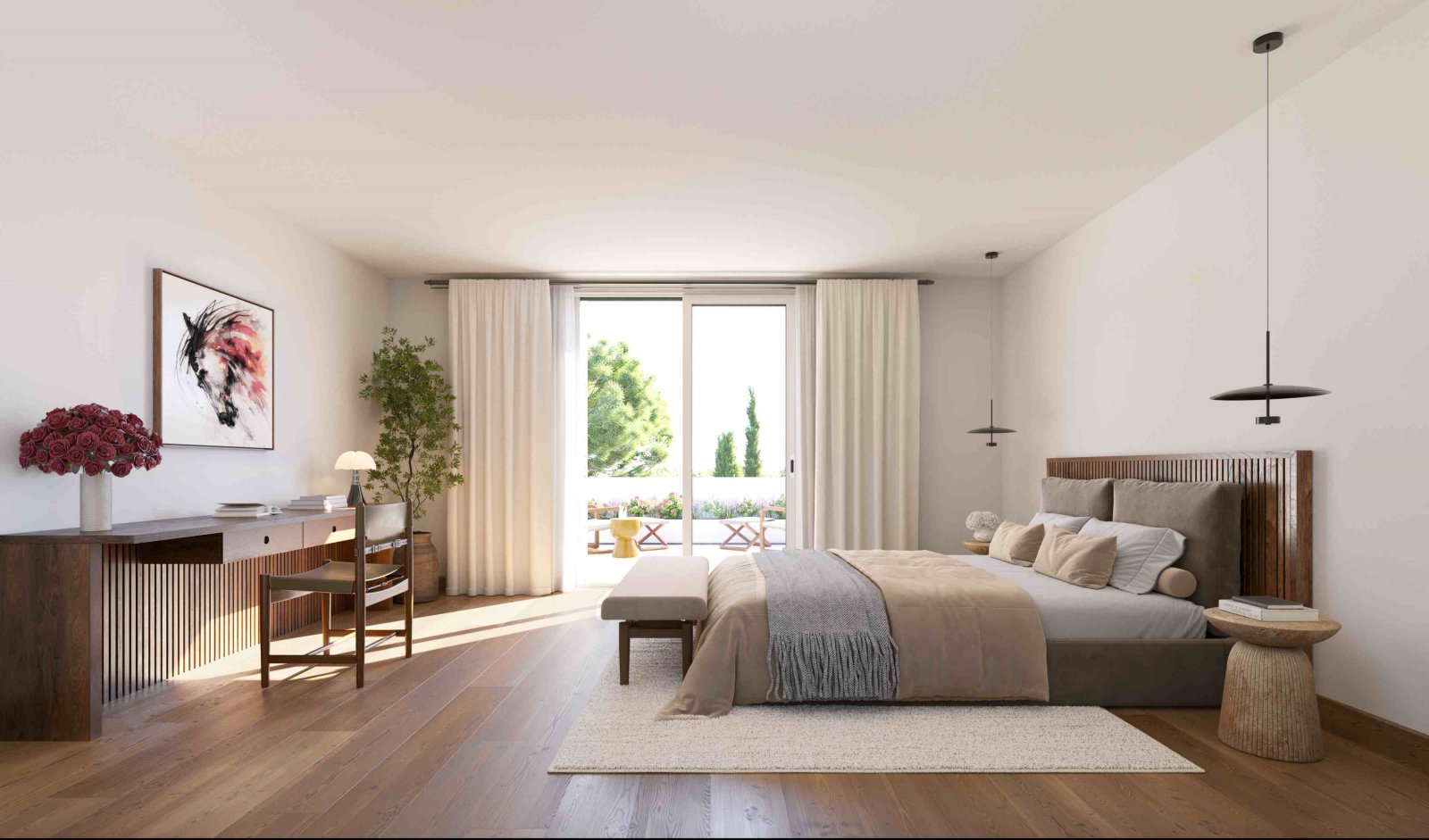 Luxuriöse Doppelhaushälften mit privatem Pool am Golfplatz und am Meer, Sotogrande