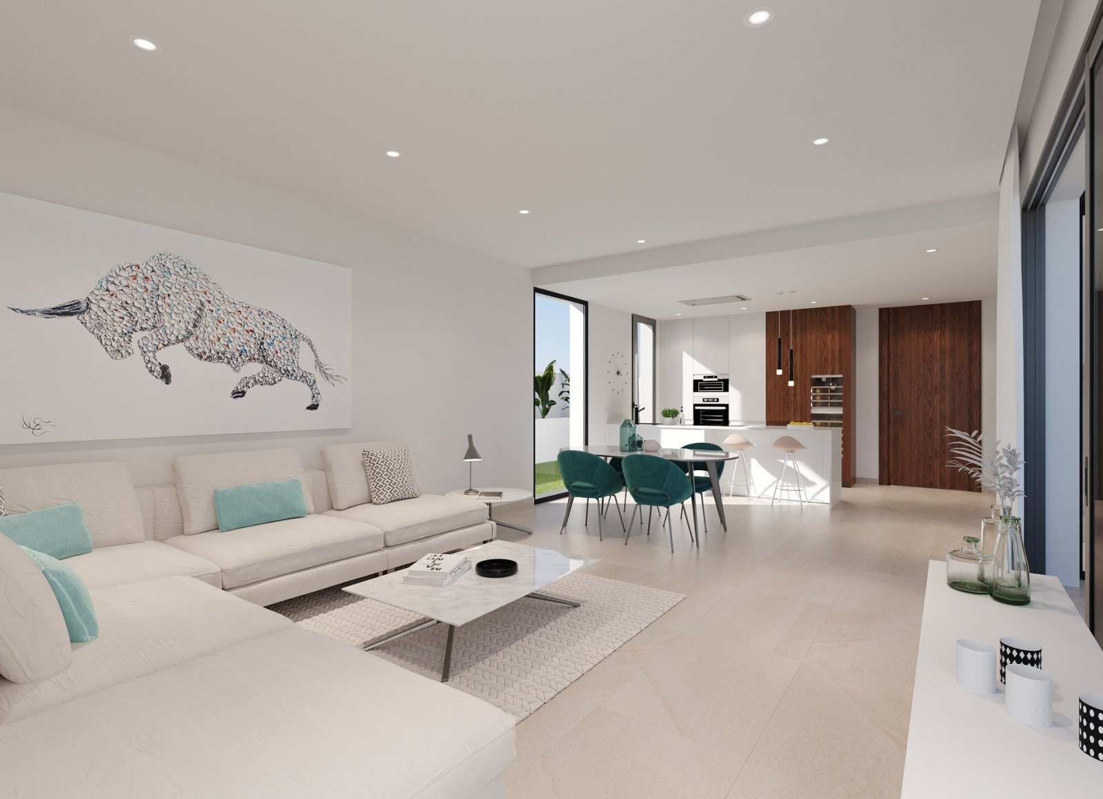 Exklusive Villen mit Pool und Garten, 3 km vom Meer entfernt, Finestrat