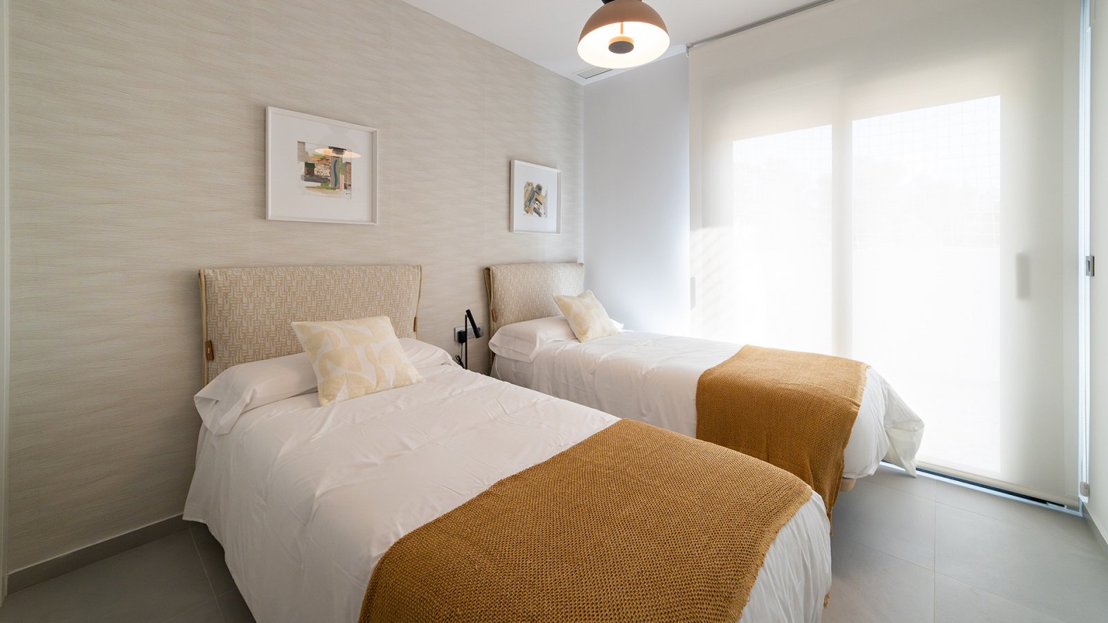 Geräumige Wohnung mit Panoramablick auf das Meer und den Golfplatz in Benidorm