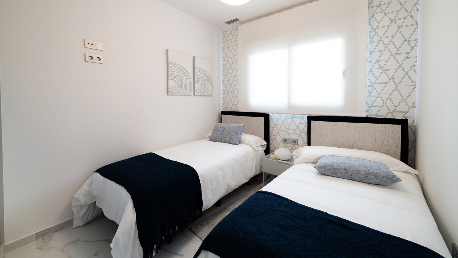 Geräumige Wohnung mit Panoramablick auf das Meer und den Golfplatz in Benidorm