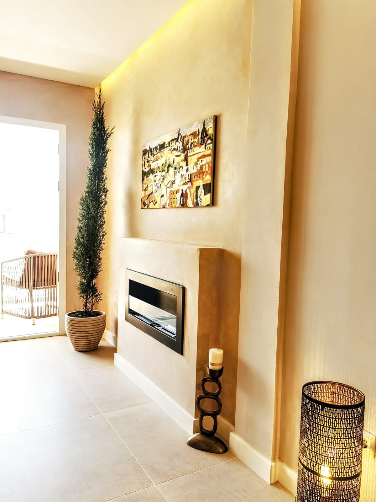 Stilvoll renoviertes Apartment mit Terrasse und Blick auf die Altstadt von Calpe