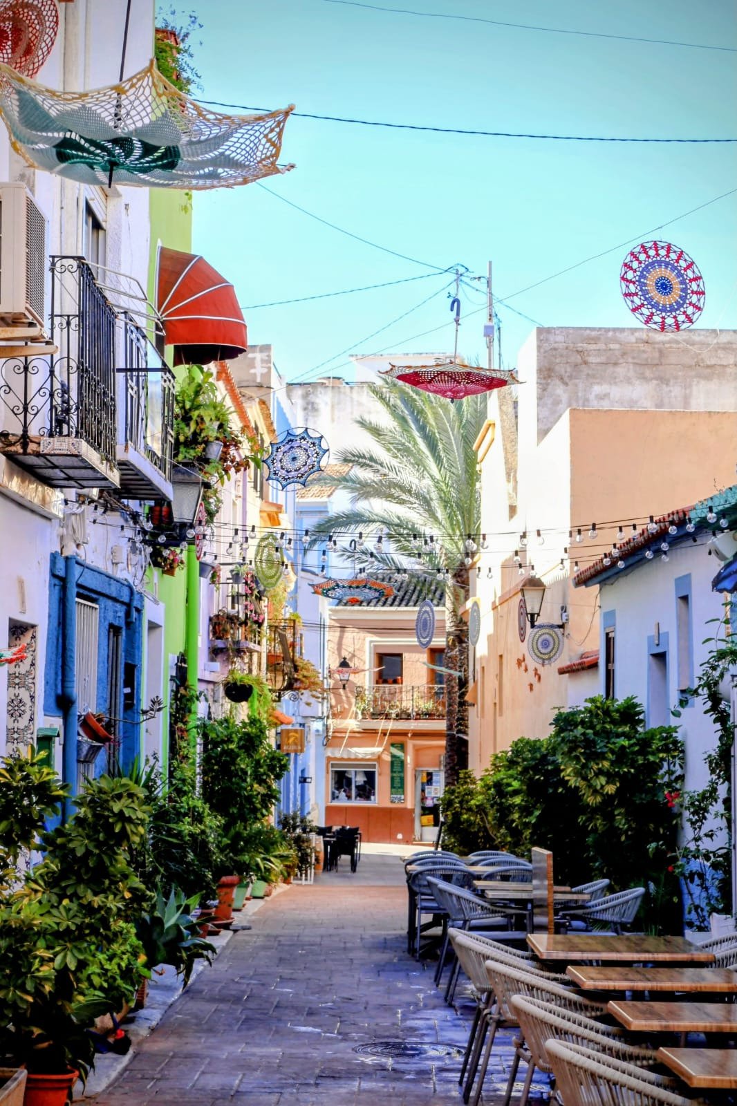 Stilvoll renoviertes Apartment mit Terrasse und Blick auf die Altstadt von Calpe