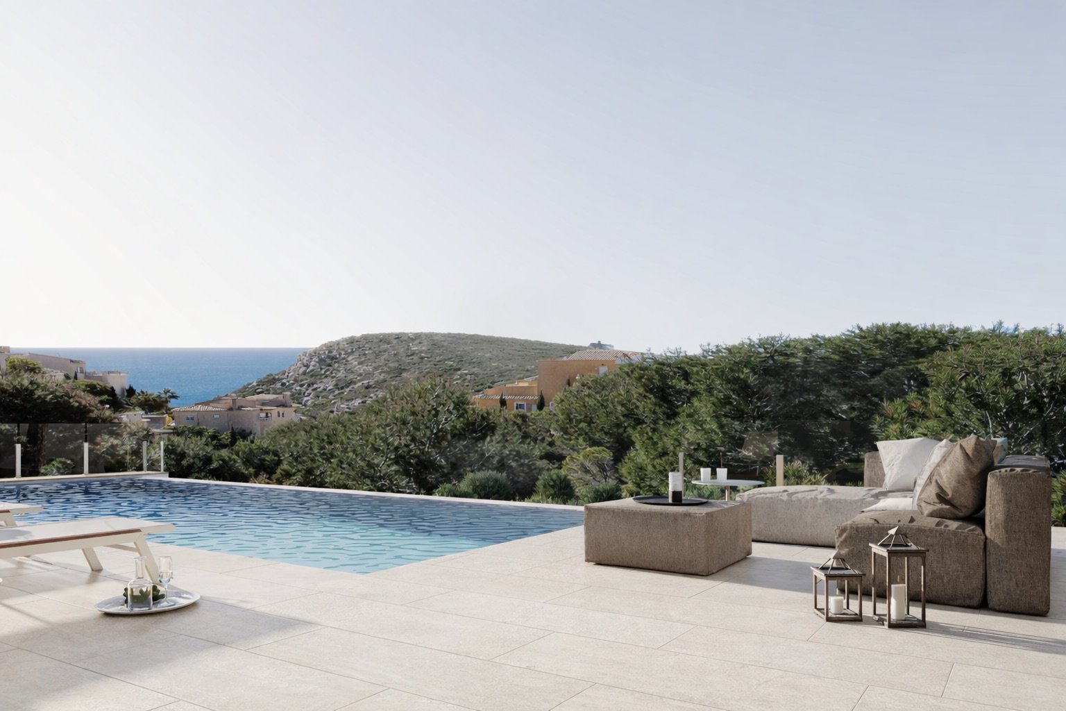 Luxusvilla, privater Pool und Meerblick, Cumbre del Sol