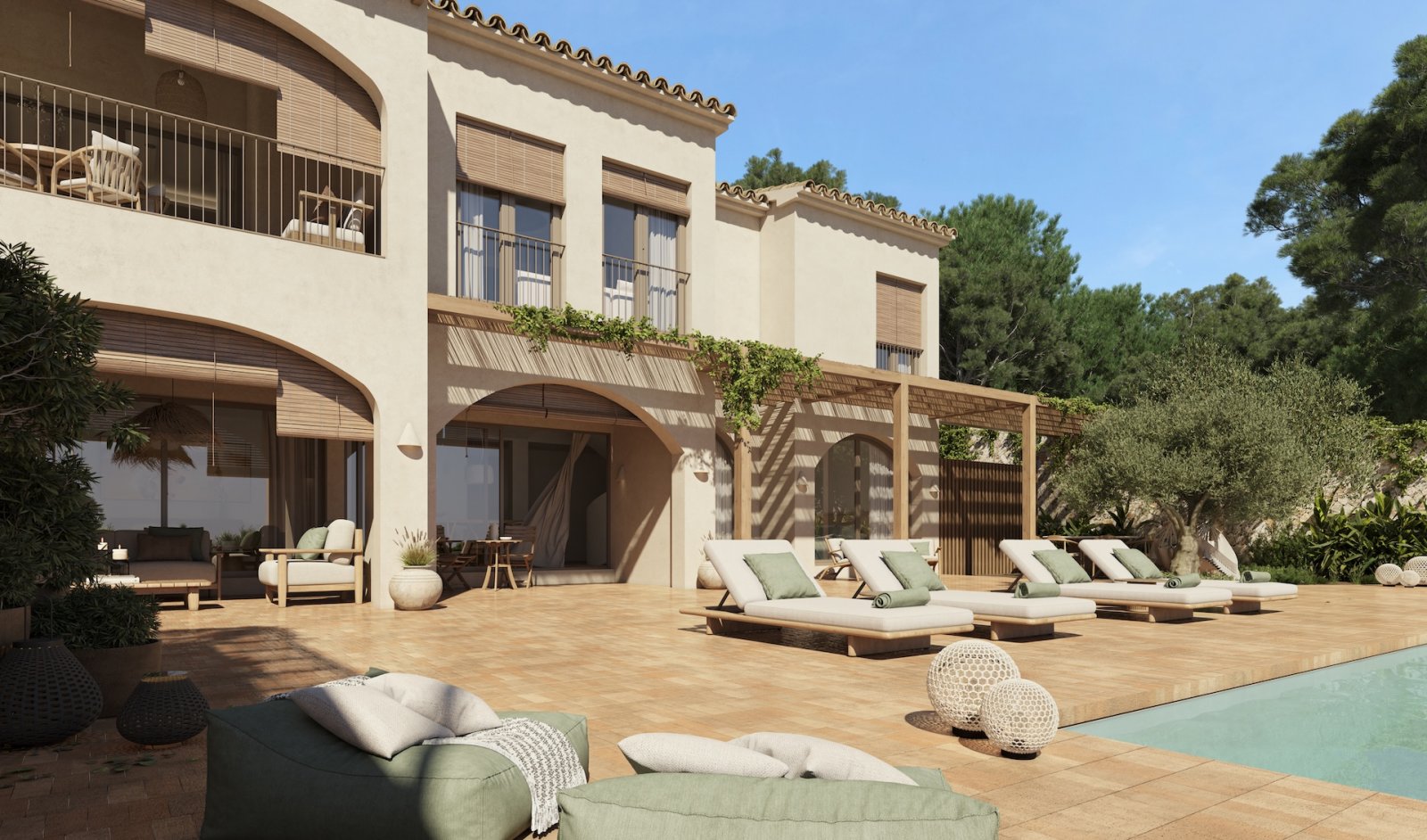 Exklusive Villa mit Meerblick, 1 km vom Strand und 700 m vom Golfplatz entfernt, Benissa