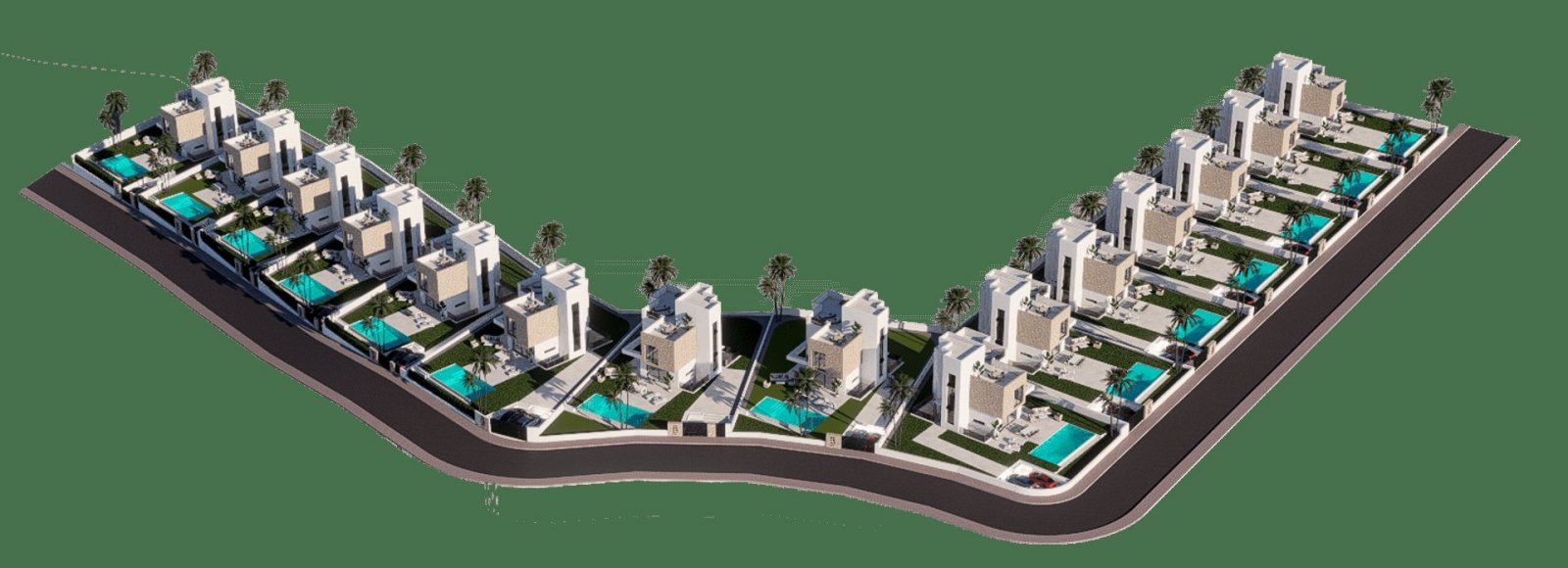 Exklusive freistehende Häuser mit Meerblick, Finestrat