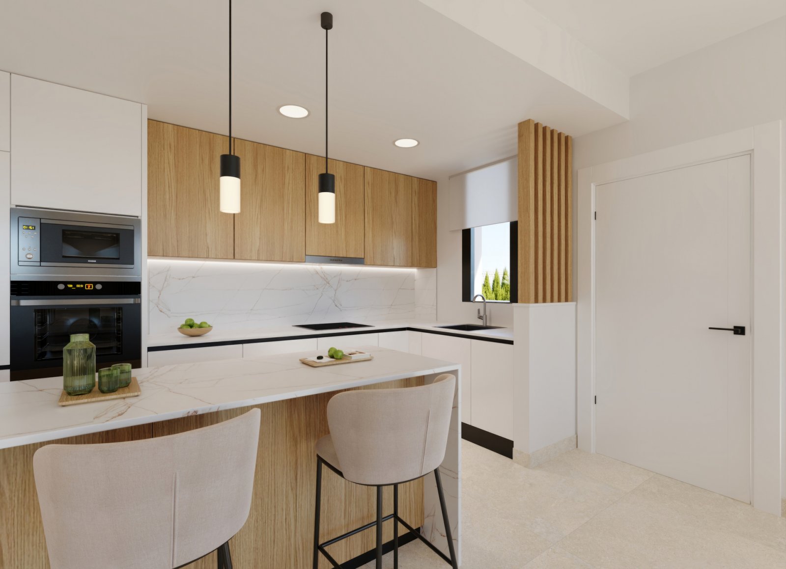 Luxuriöse Einfamilienhäuser, privater Pool am Golfplatz, Hacienda El Álamo