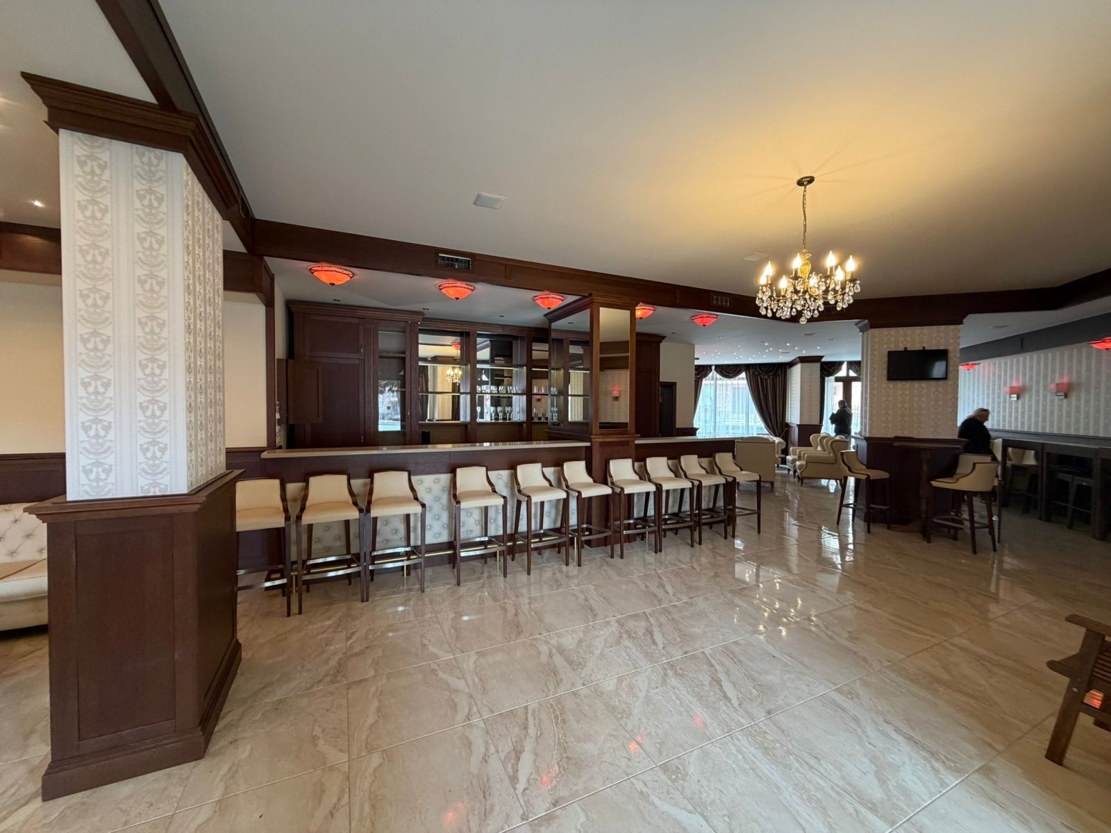 Bar whisky nel complesso Star Dreams, nella città di Sveti Vlas.