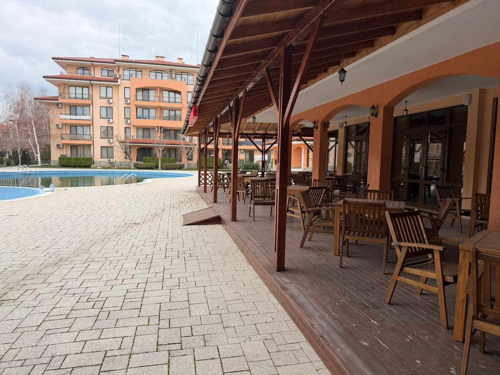 Bar whisky nel complesso Star Dreams, nella città di Sveti Vlas.