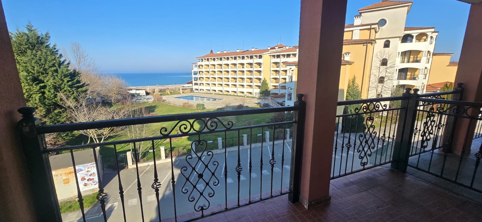 Appartamento con 2 camere da letto e vista mare a Tsarevo, regione di Burgas, Bulgaria