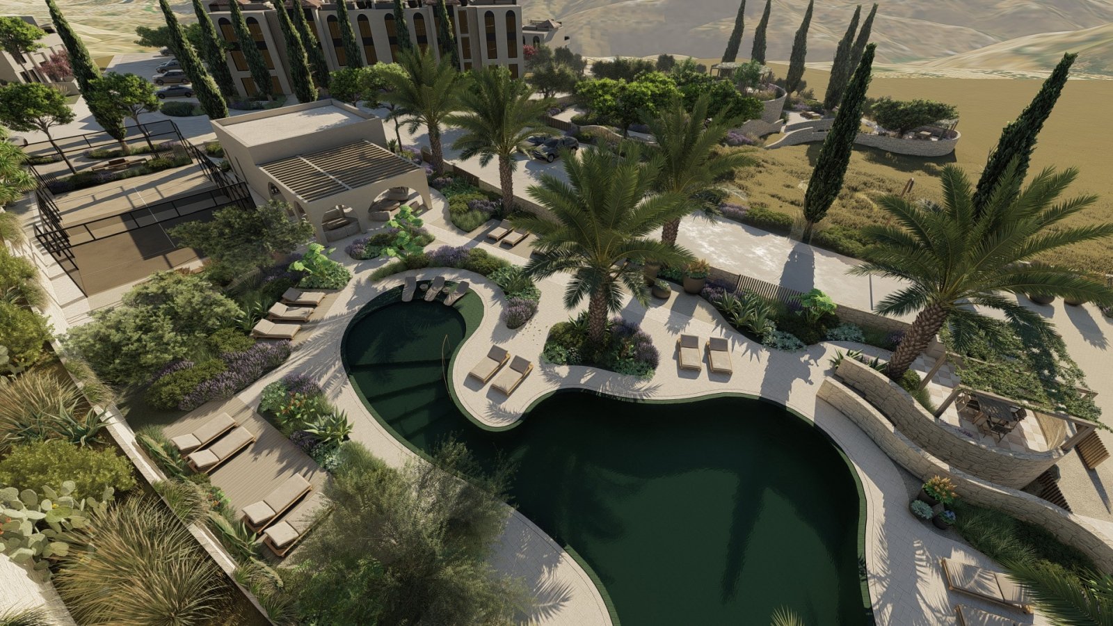 Exklusive Stadthäuser mit privatem Pool und Garten, Guaro