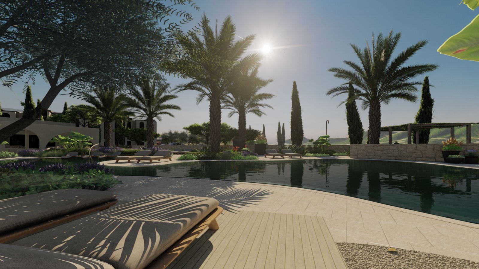 Exklusive Stadthäuser mit privatem Pool und Garten, Guaro