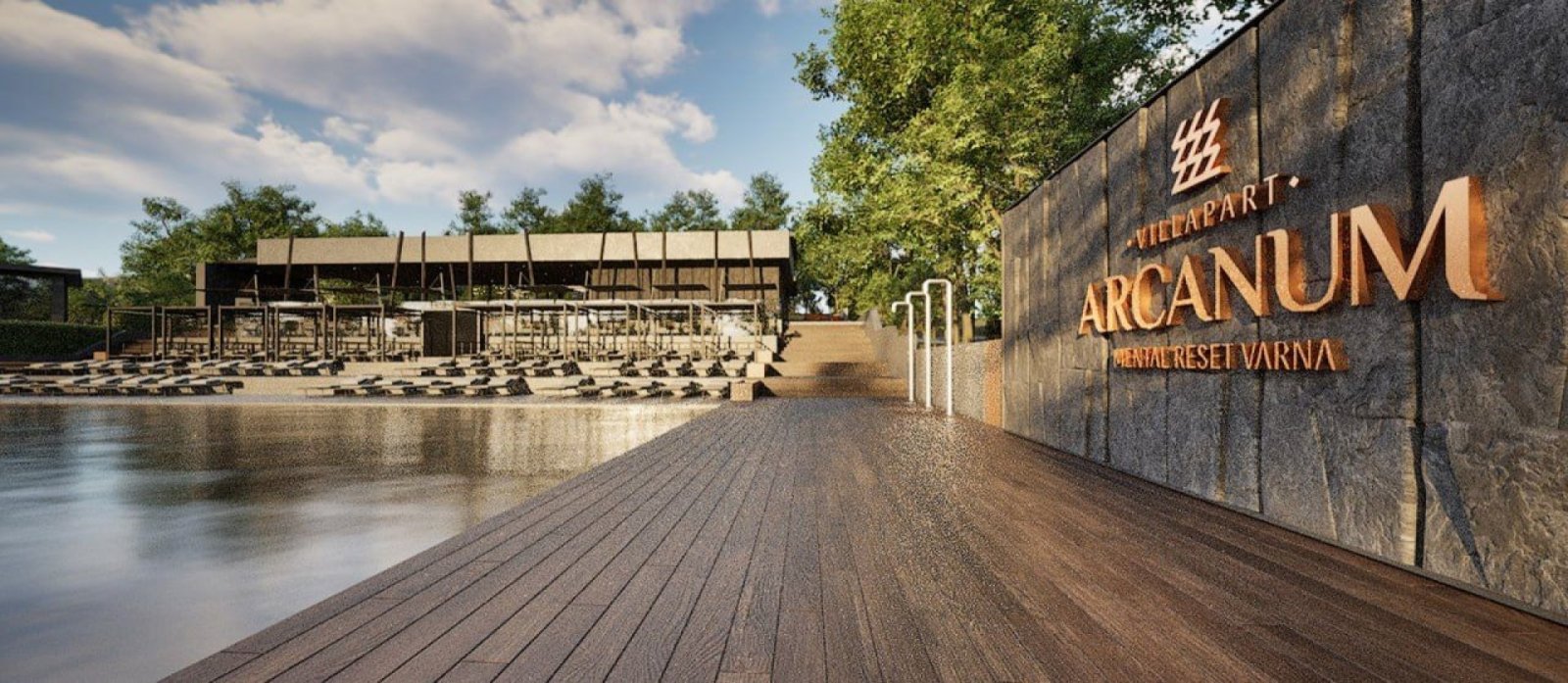 Appartamento con due camere nel complesso Villa Apart Hotel a Varna