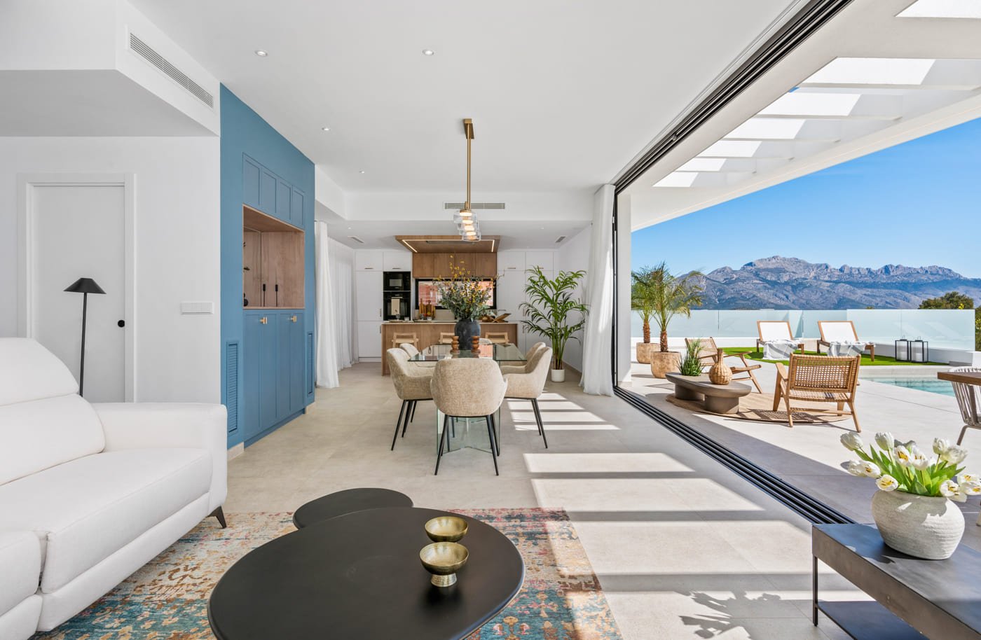 Modernes Einfamilienhaus mit Swimmingpool und Garten, Polop