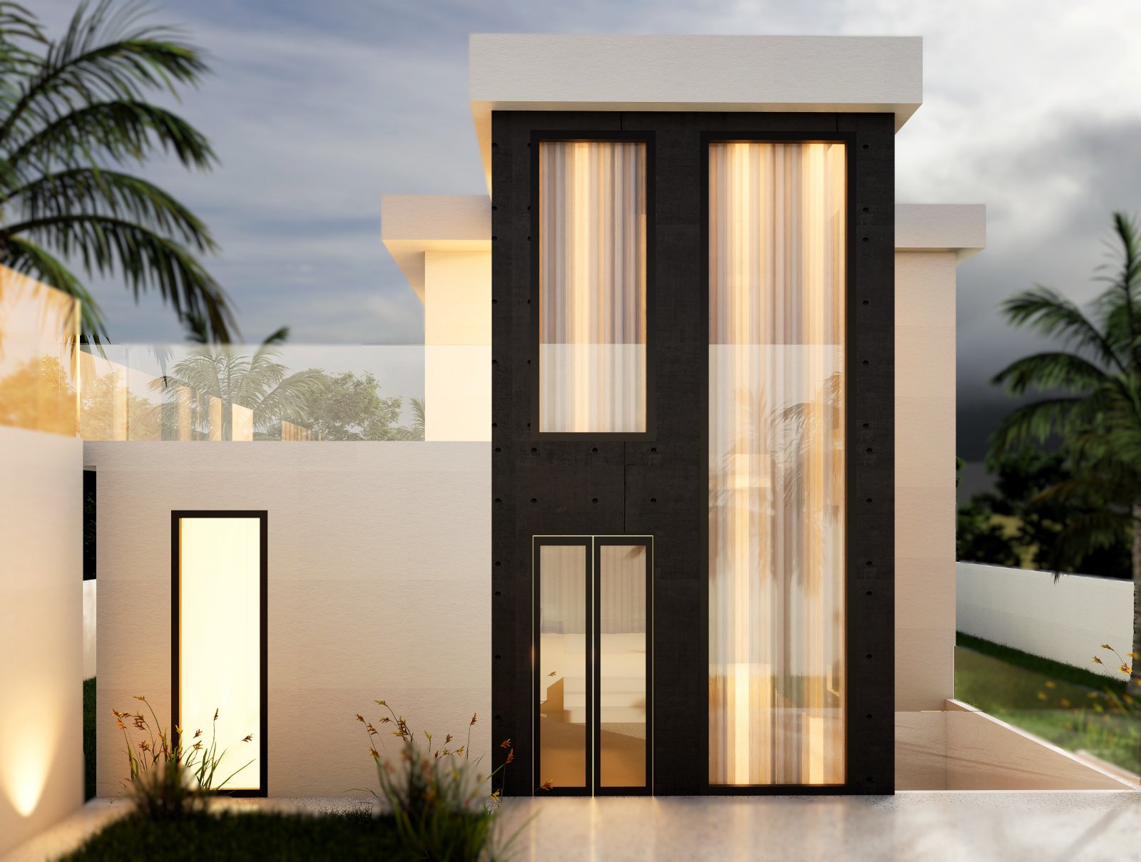 Luxusvilla mit Meerblick und privatem Pool, Estepona