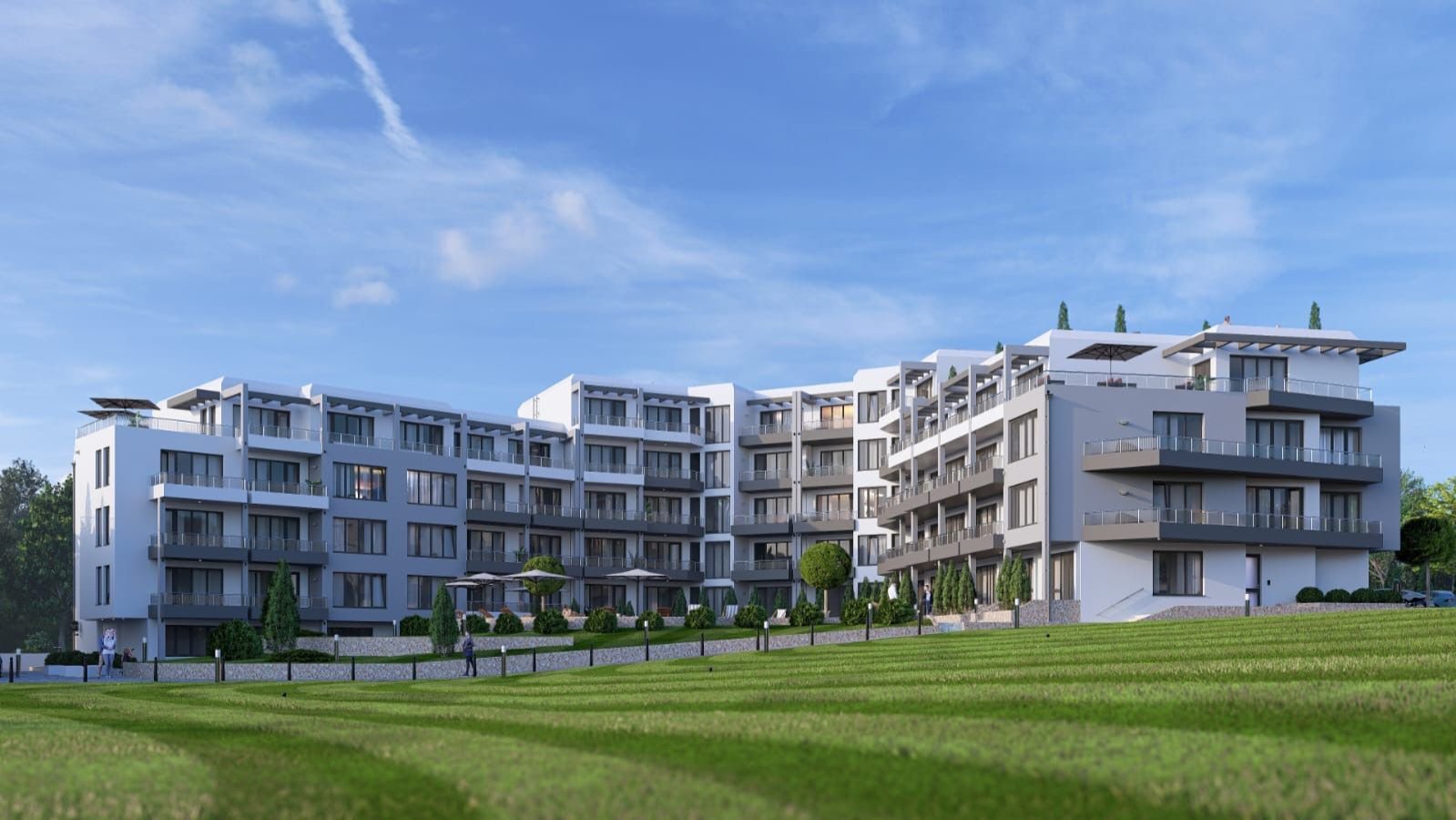 Monolocali moderni nel nuovo progetto "Sunny Paradise" – a partire da 1.400 €/m²