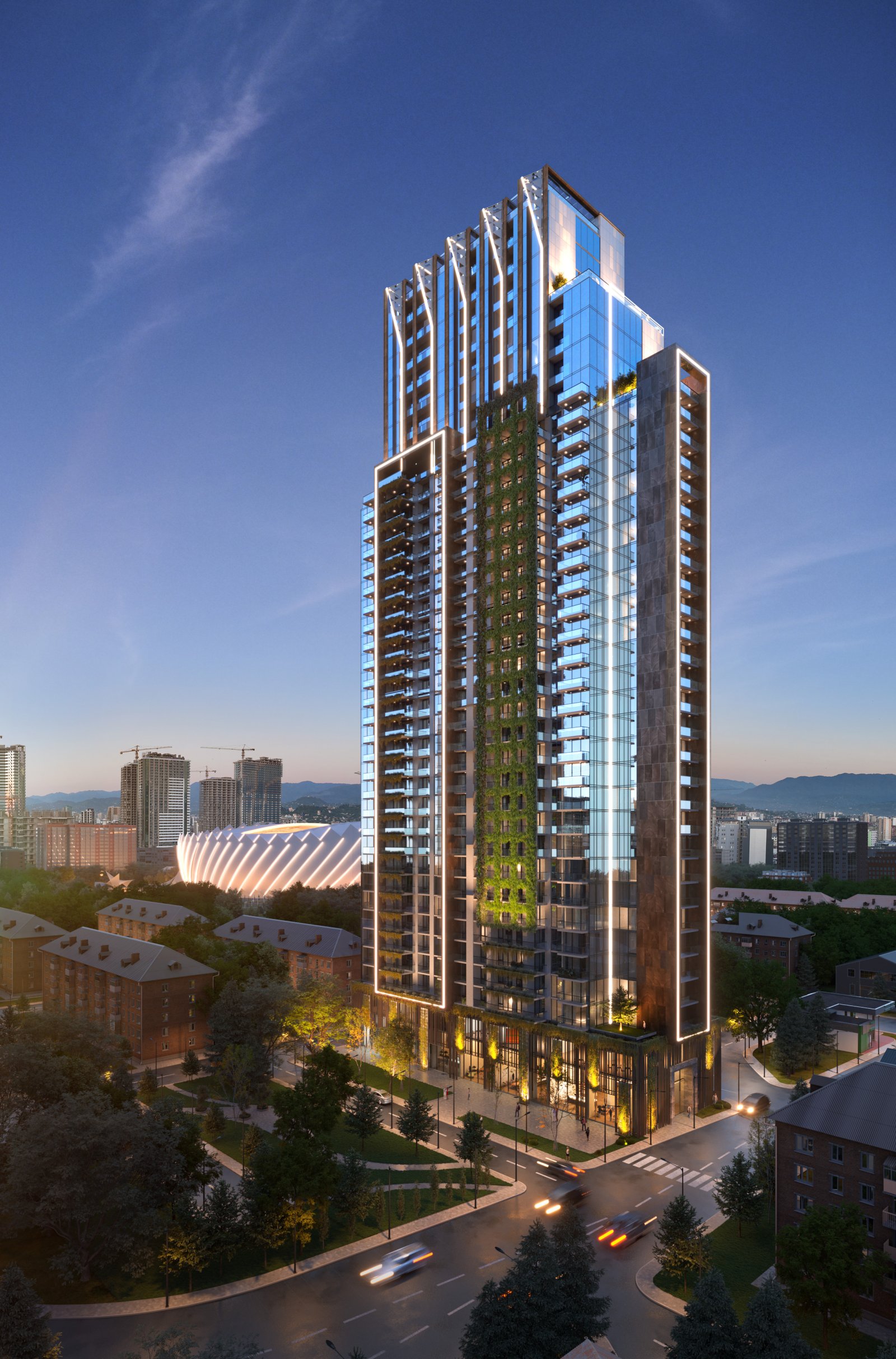 Batumi: Complesso residenziale di lusso in classe business a Batumi 