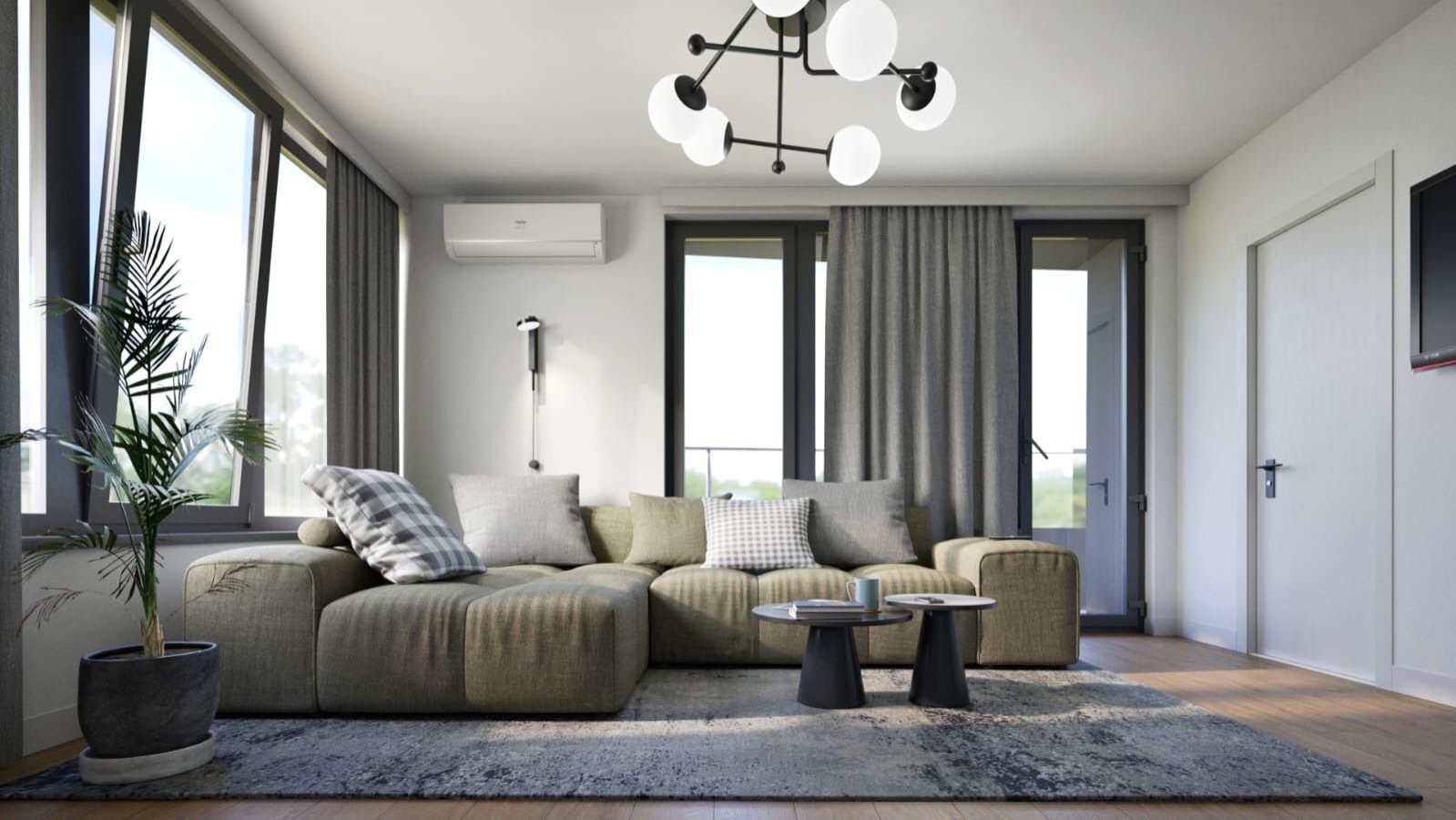 Sunny Beach: Moderne appartamenti con 2 camere nel nuovo progetto 