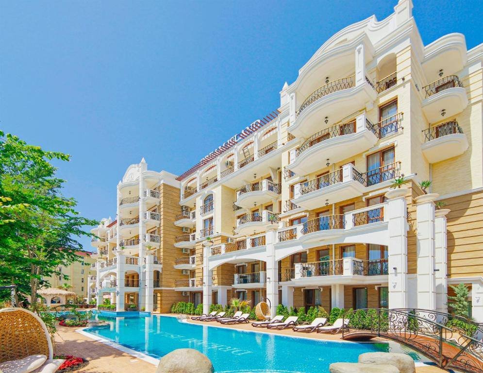 Appartamento con 2 camere nel complesso di lusso Harmony Suites, Sunny Beach, Bulgaria