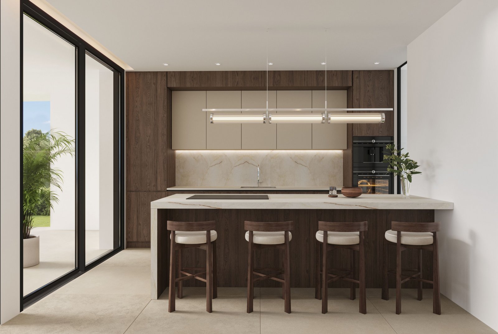 Luxusvilla mit privatem Pool, in der Nähe von Meer und Golfplatz, Estepona