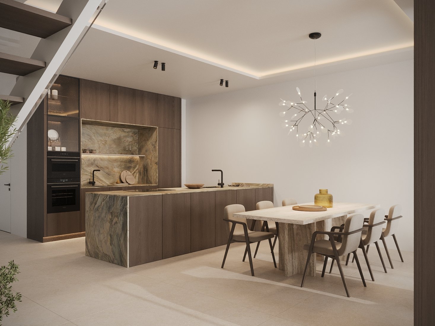 Exklusive Apartments 400 m vom Strand entfernt, private Terrassen, Estepona