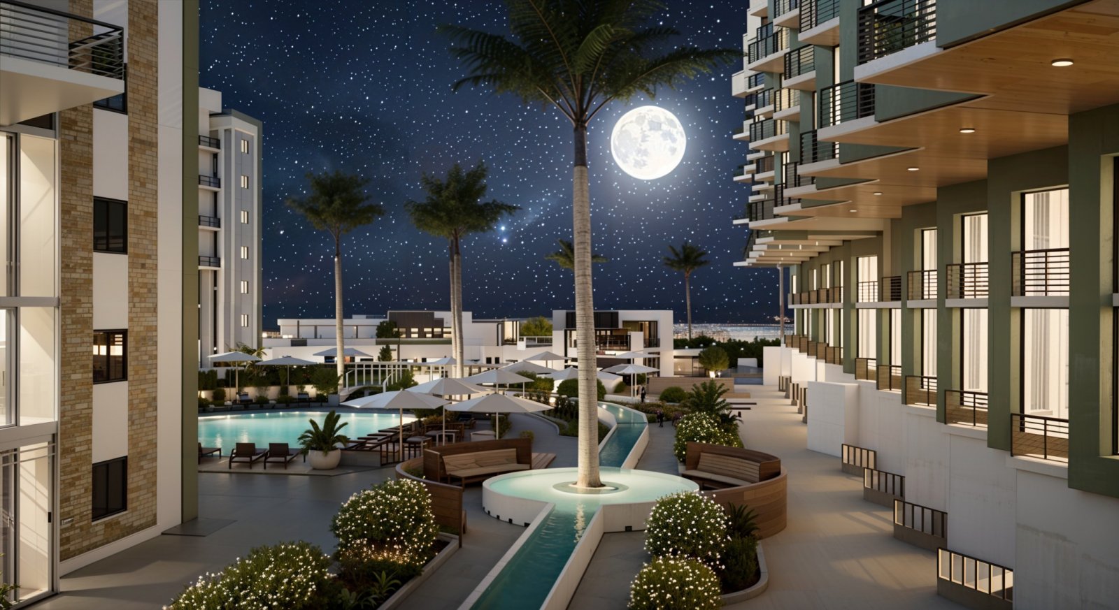 Moderne Zweizimmerwohnung mit Meerblick, Ratenzahlung und Investitionspotenzial in Hurghada