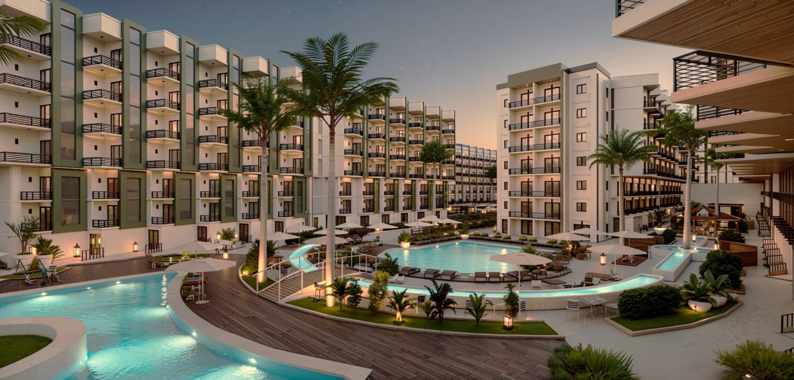 Drei-Zimmer-Wohnung mit Meerblick und Ratenzahlungsplan – Investitionsmöglichkeit in Hurghada