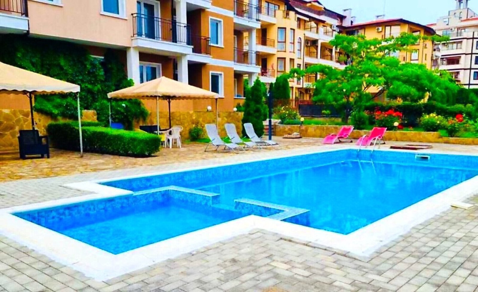 Sveti Vlas: Appartamento 1+1 nel complesso Domus, Sveti Vlas, Bulgaria 