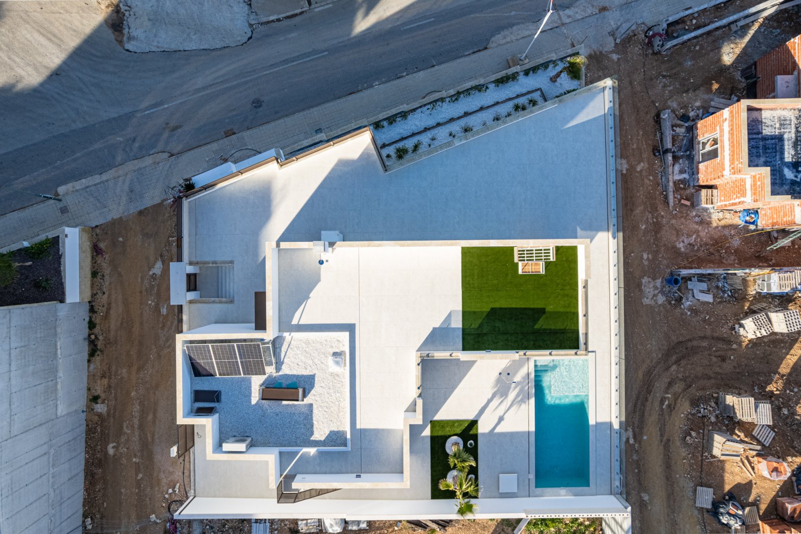 Exklusive Häuser, privater Pool und Meerblick, Polop