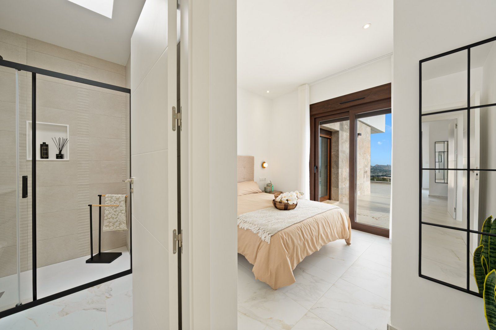 Exklusive Häuser, privater Pool und Meerblick, Polop