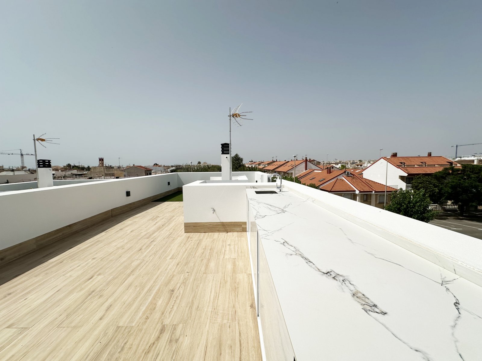 Moderne Einfamilienhäuser, privater Pool, 300 m vom Meer entfernt, Torre de la Horadada