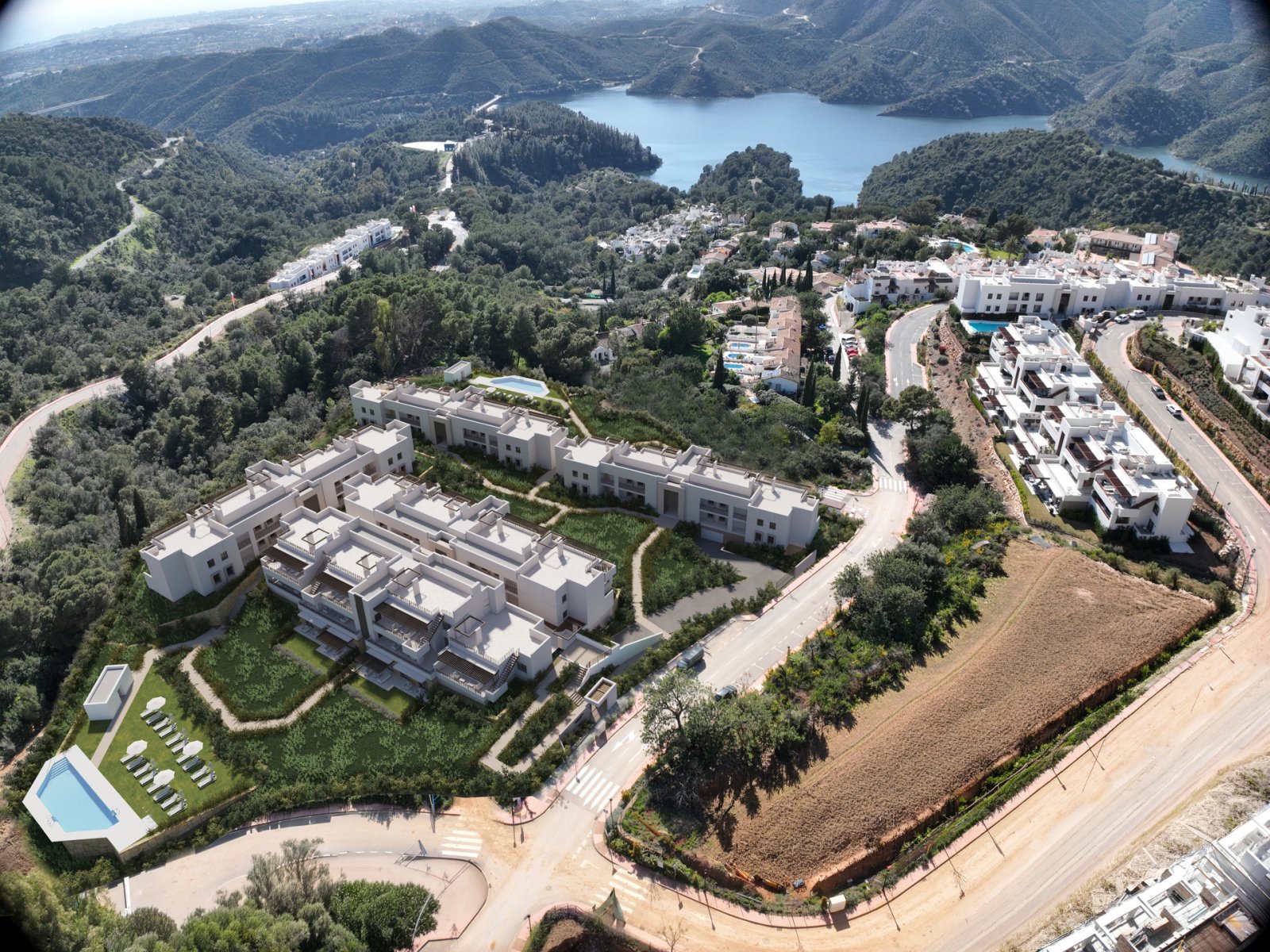 Luxuriöser Wohnkomplex mit Meerblick und privaten Terrassen, Istán