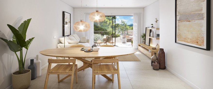 Stilvolles Apartment mit Terrasse und Solarium, 100 m vom Strand San Telmo auf Mallorca entfernt