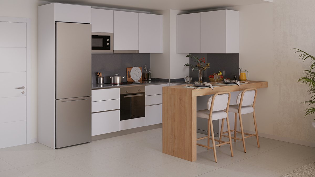 Exklusive Apartments, 1 km von der Küste entfernt mit Swimmingpool und Meerblick, Benalmádena