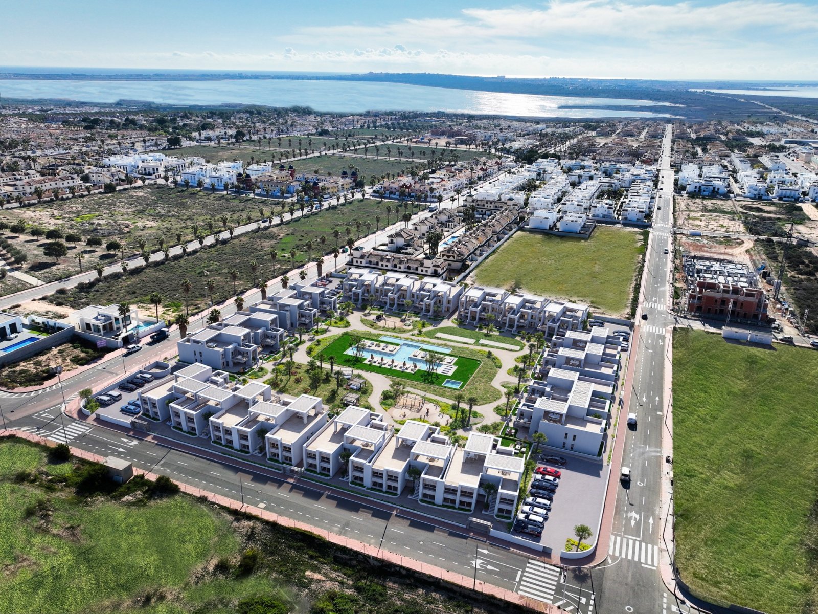 Moderne Bungalows mit Garten und Pool, Ciudad Quesada
