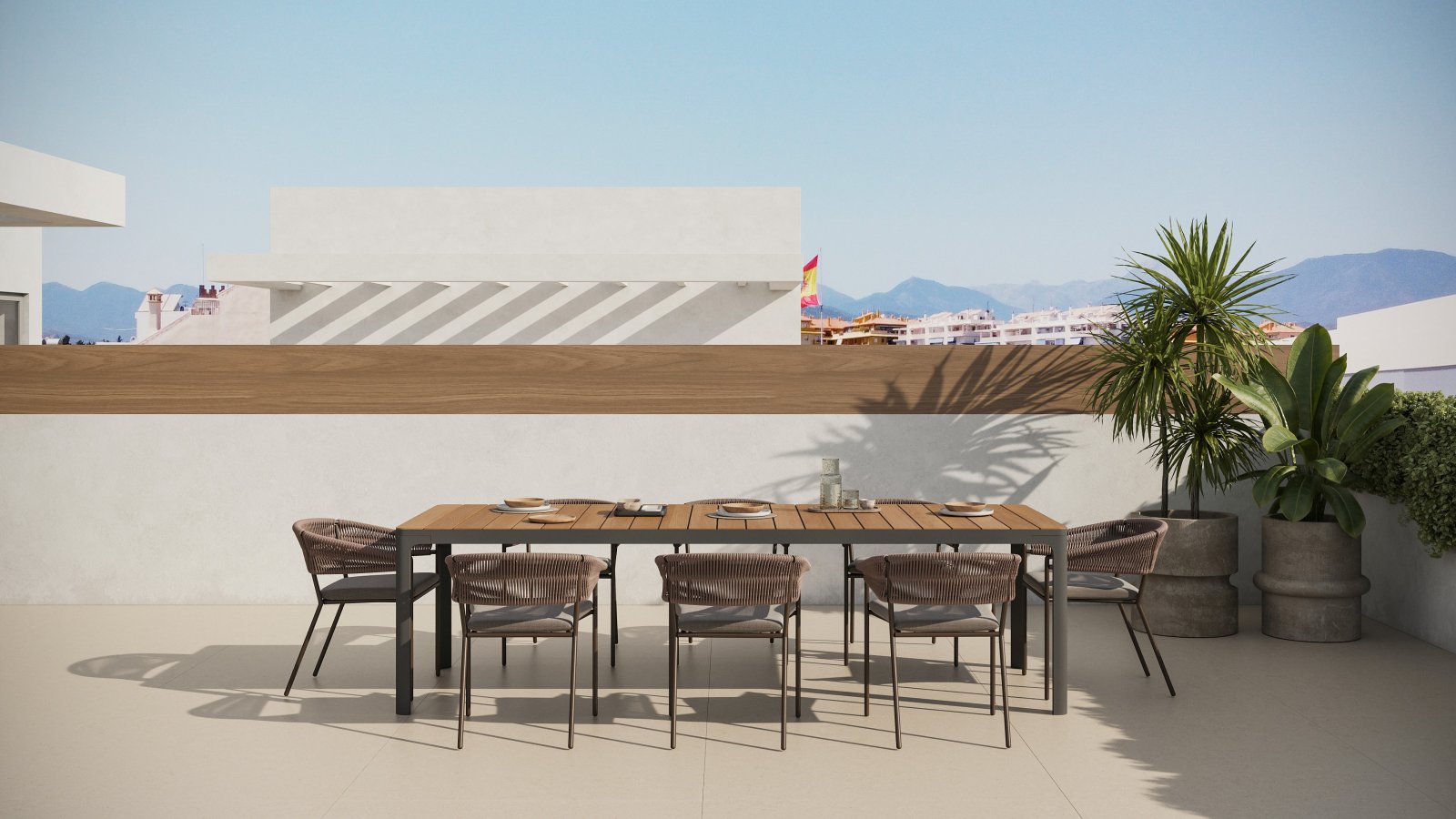 Exklusiver Bungalow am Meer, 300 m vom Strand entfernt, Marbella